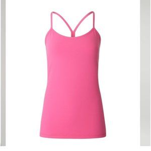 Lululemon Power Y Tank Hot Pink sz 10
